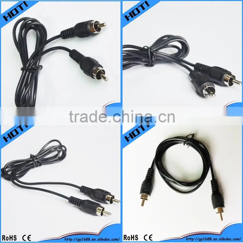 Alibaba china supplier rca cord av cable 1M