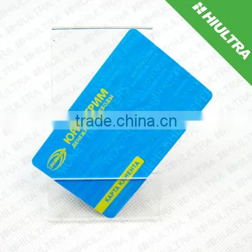 CMYK printing PVC contactless card programmable smart card