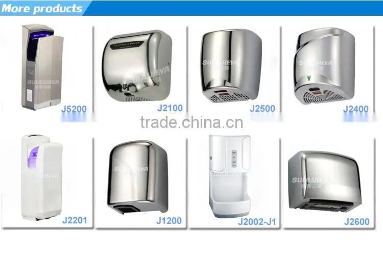 1800W stainless steel high speed hand dryer machine importers