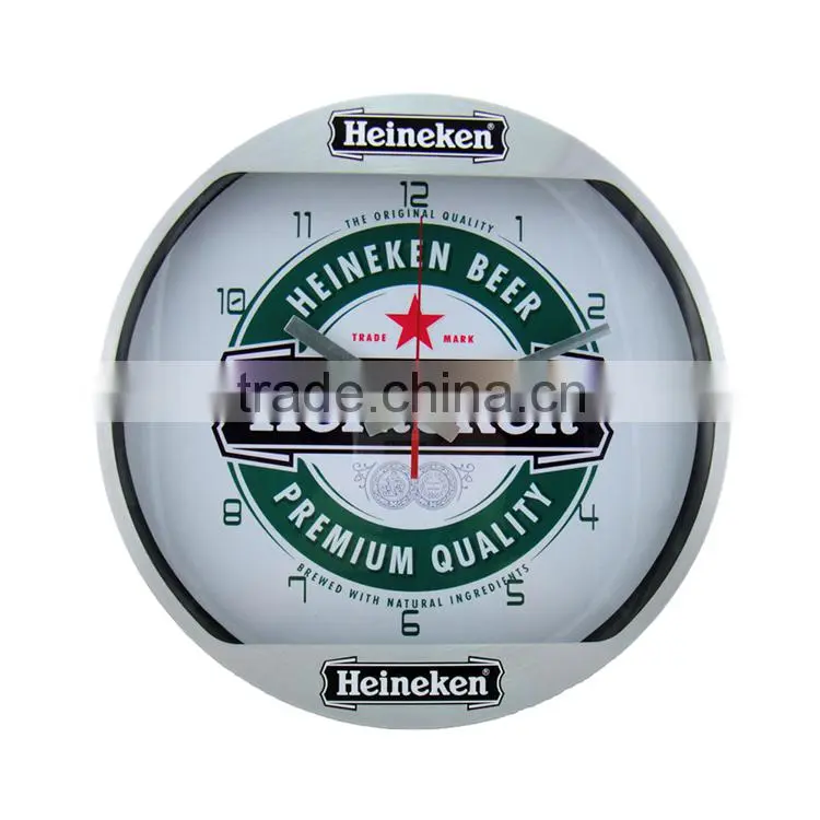 2015 Hottest Price Cutting Fish Metal Wall Clock