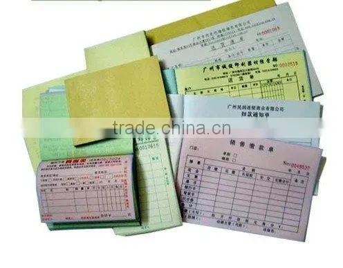 Proforma invoice printing book