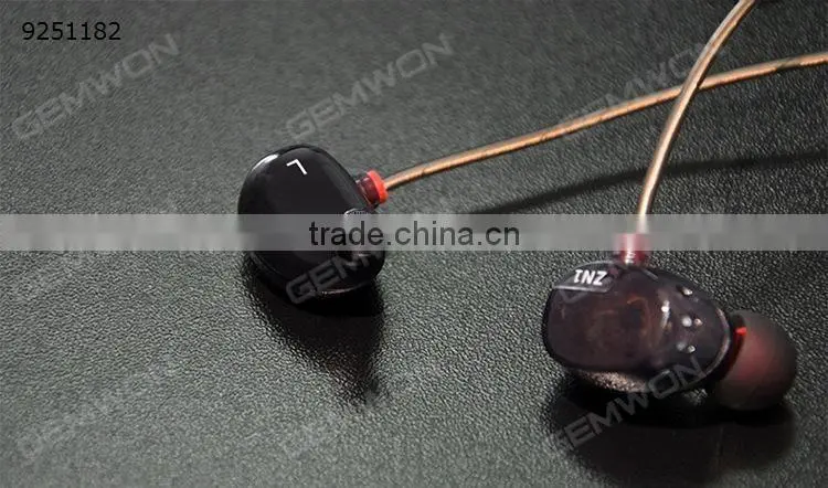 ZN1 Dual Driver HIFI Headphone Adjustable Treble&Bass Headset Stereo Earphone