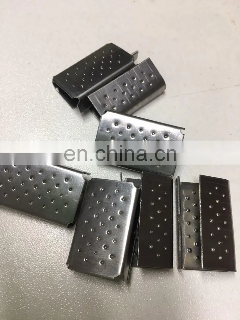 PET strapping band seals Metal Clips for PET strapping