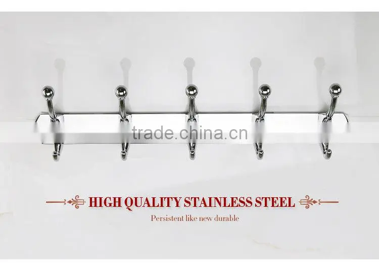 WESDA New product Decorative Stainless Steel Clothes Hook (030)