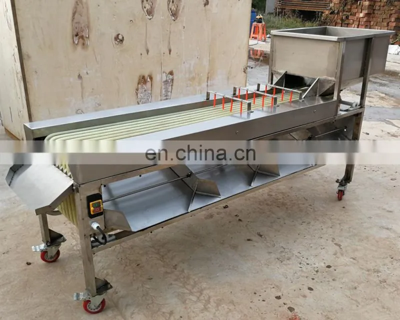 Automatic sorter citrus fruits vegetable size sorting grading machine for dates olive apple
