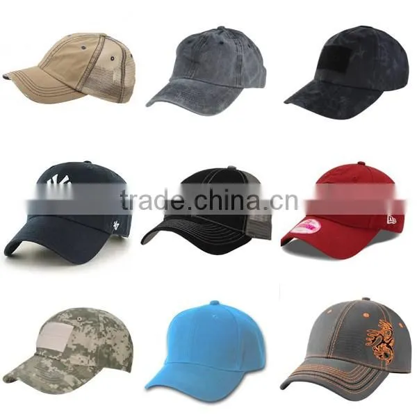 2016 Custom wholesale cotton custom camo baseball cap cheap sports military camo baseball cap