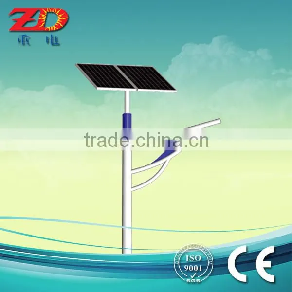 Customized solar Led street light with pole 5-12m IP65 CE ISO approved manufacture price