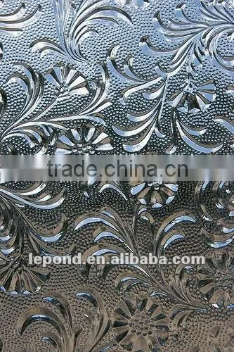 3mm 4mm 5mm obscure glass /Clear Nashiji Pattern Figured Glass Manufactory