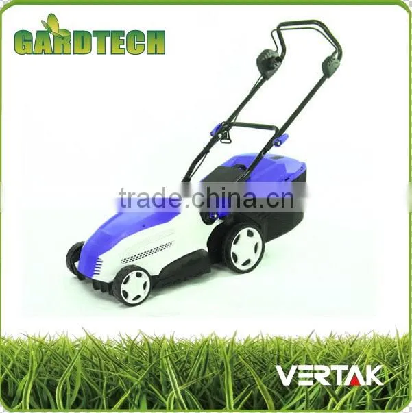 Professional and new green electric lawn mower,portable lawn mower
