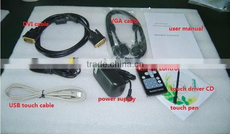 10.4"Open Frame Touch Screen Monitor With ACRYLIC Panel