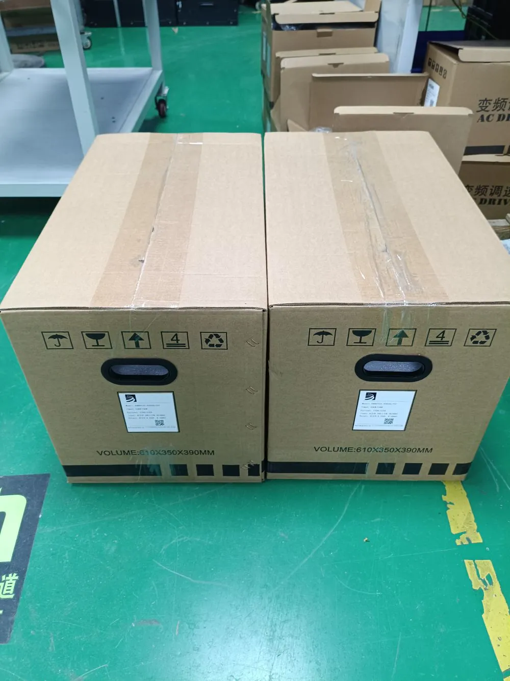 2 pcs 55KW VFD 2