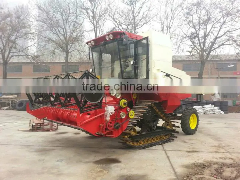 New crawler-type rice harvester and best price of rice harvester