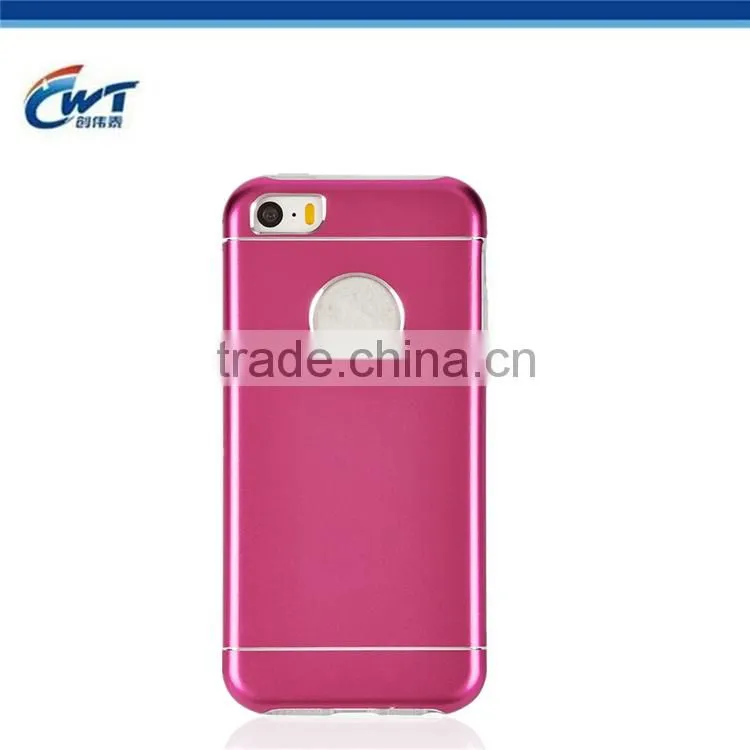 High quality OEM welcomed phone cover for iphone pc case metallic