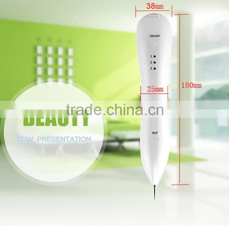 2016 Latest High-tech skin tag wart spot removal beauty pen for skin care with CE cetificate