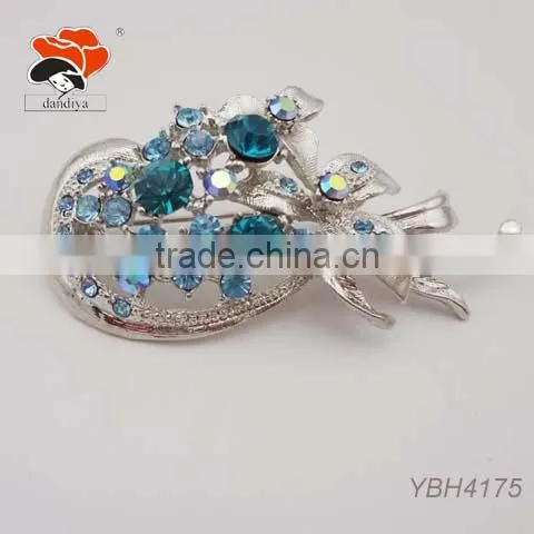 Fashion High-heeled shoes for ladies alloy rhinestone elegant jewelry noble style brooch