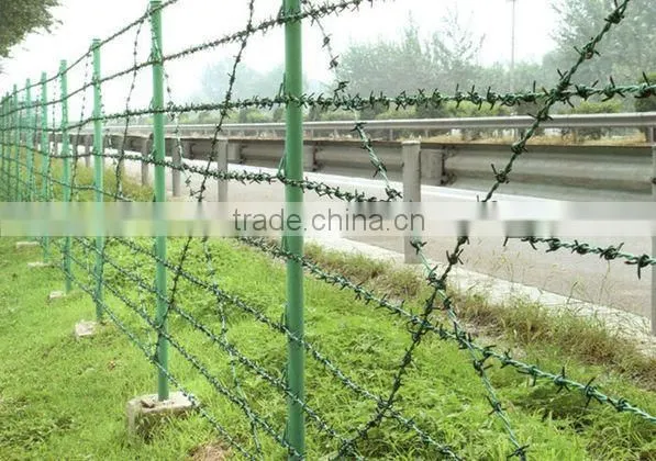Galvanized cheap military barbed wire
