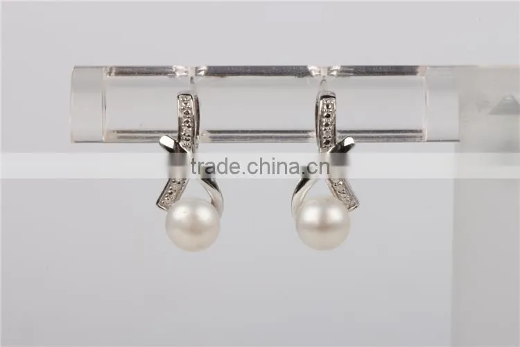 Lastest Design Earrings nature pearl earrings