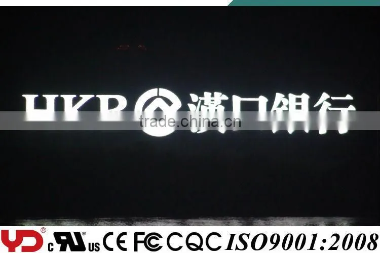 YD IP68 CE UL FCC V-0 Wonderful Advertising Pixel Outdoor logo LED Display Lights