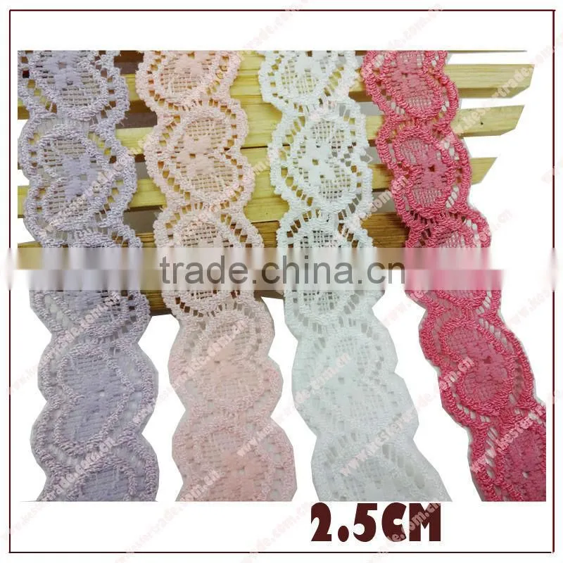 2.5cm 1 inch lace fabric