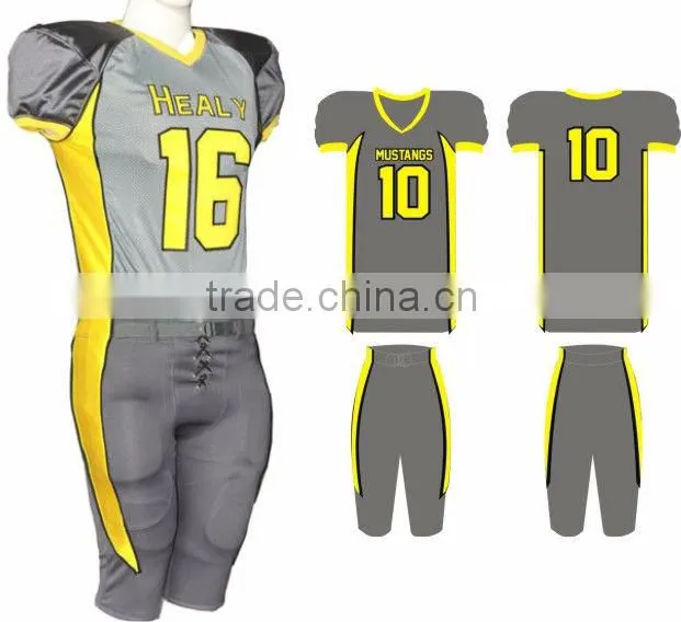 New Custom American Football Uniforms/Tackle Twill American Football Jerseys/Team Race