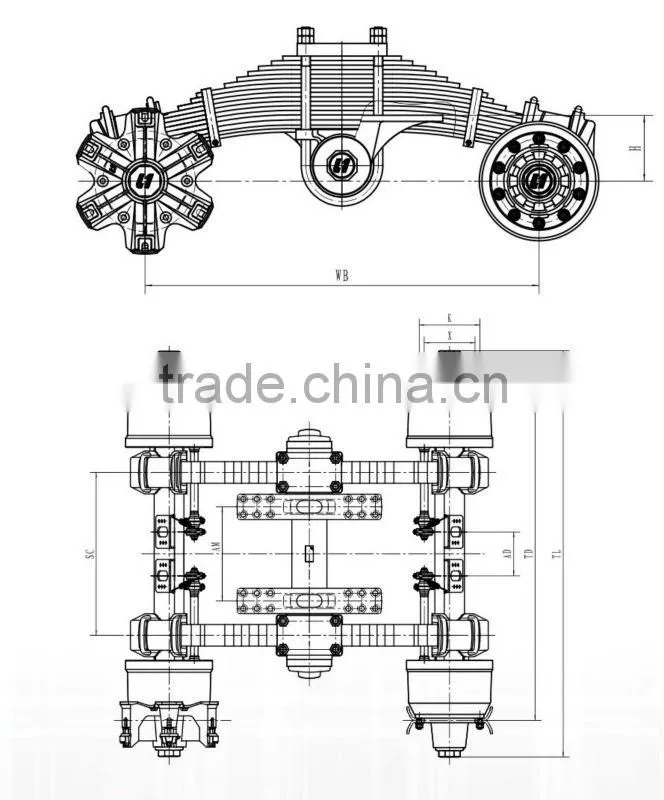Low Mounting Bogie