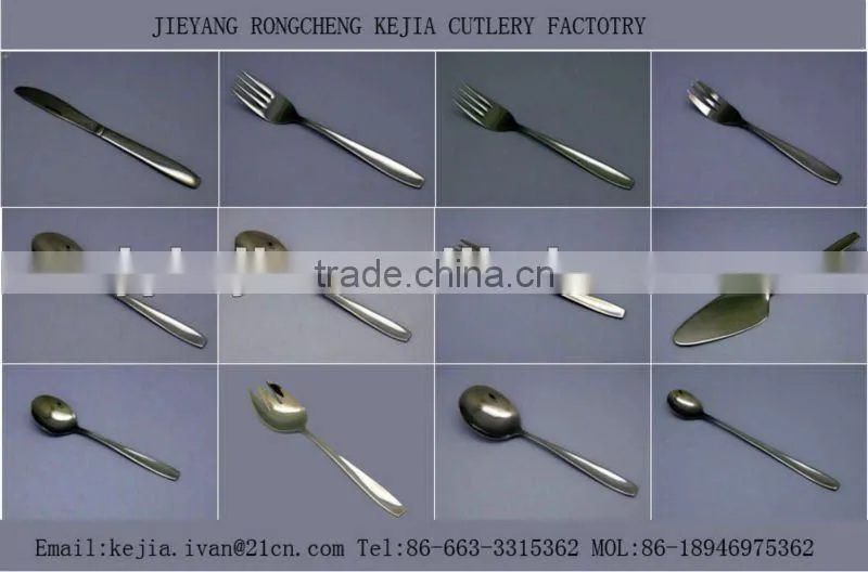 stainless steel cutlery set
