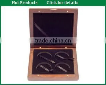 2015 Fancy Wooden Gold coin Display Box for gift