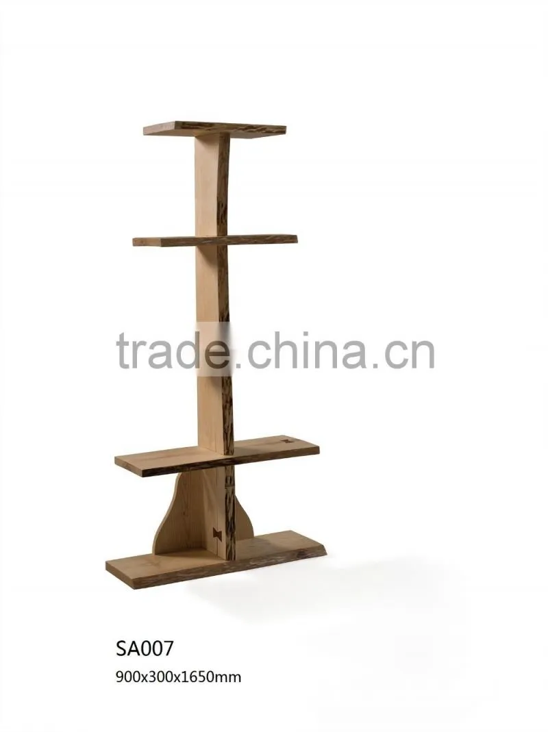 Good Quality Latest Simple Design Wooden Bookshelf Special Modern Tree Shaped