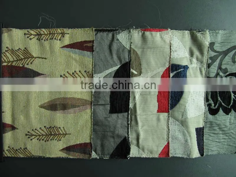 HX06007 400gsm upholstery jaquard curtain tissue