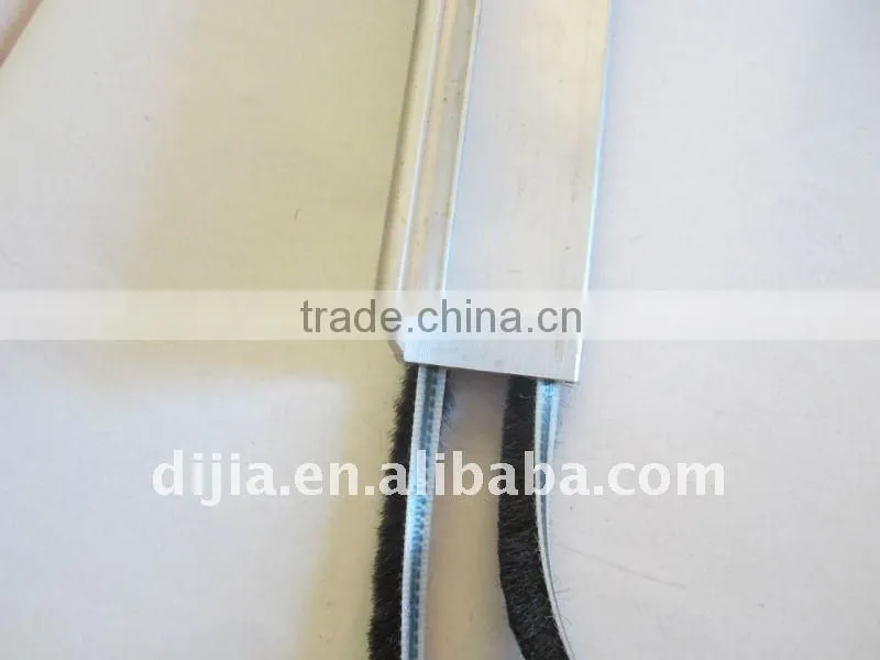 types of door weather stripping/wool pile/seal strip