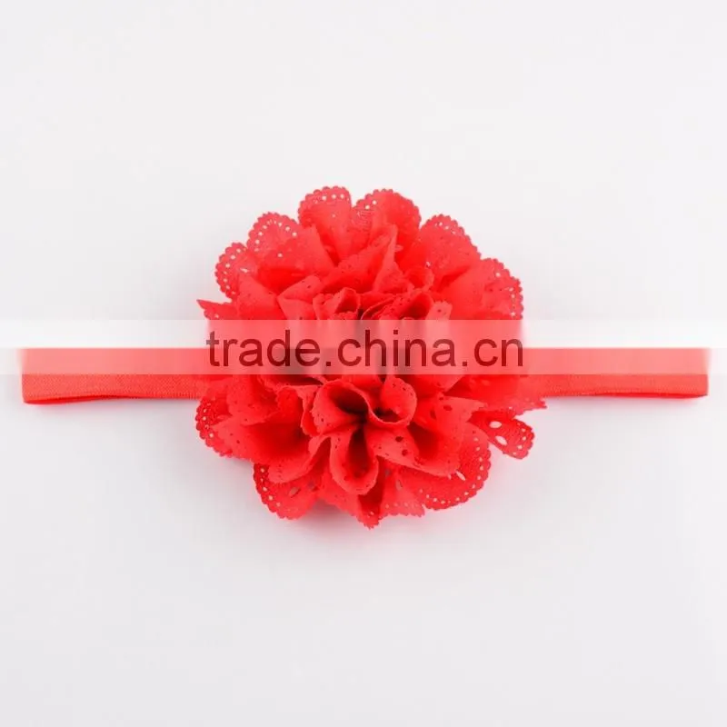 Hot-sales large flower Headband Toddler sunshine flower Headband baby big flower hair band wh-1746
