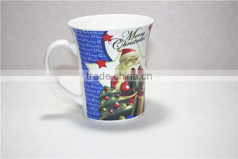 Cheap 12oz walmart porcelain coffee mugs for christams