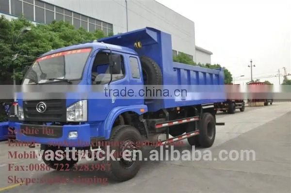 Mini FOTON 4x4 International sand tipper truck dumper truck dumper truck capacity