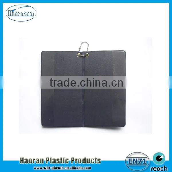 Factory Promotional Travel Passport Wallet with Key Ring for Men