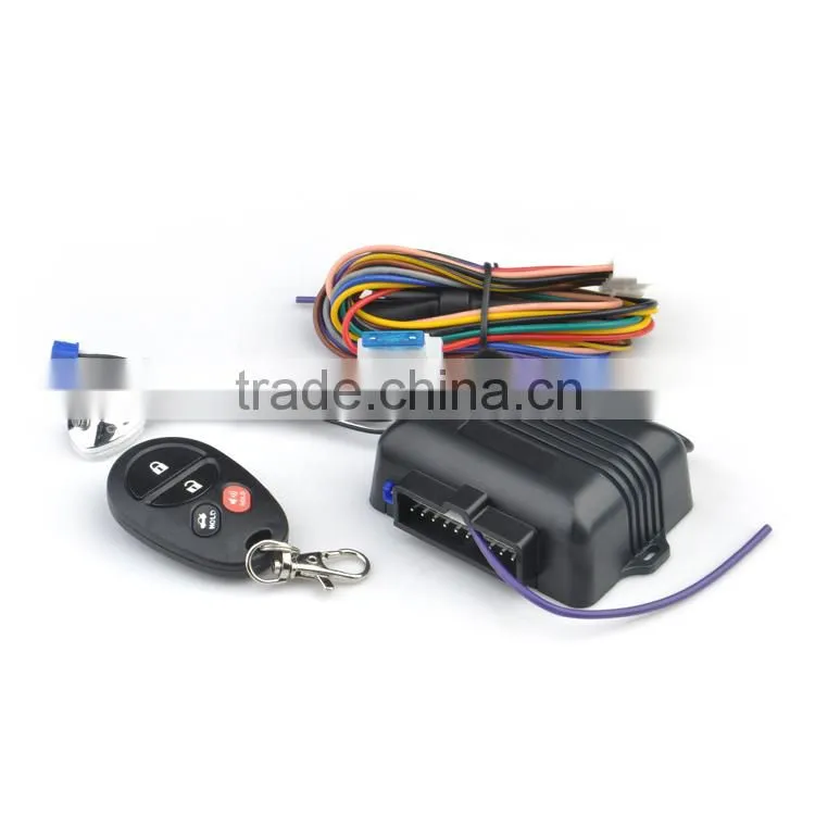door locking kit flip key remote control hot sale car keyless entry system for universal cars with ROSH certification