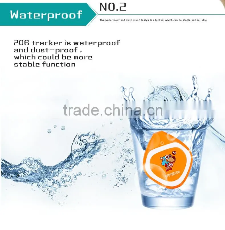 2016 GPS Tracker Portable Size SOS Button High Accuracy Position, Waterproof and dustproof