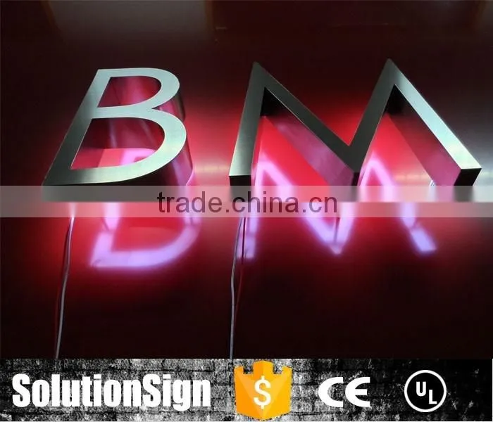 metal sign board metal letters for jewelry