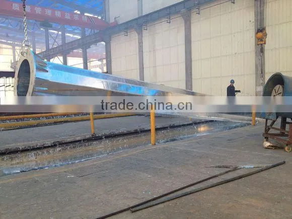 4 legs galvanized lattice steel tower