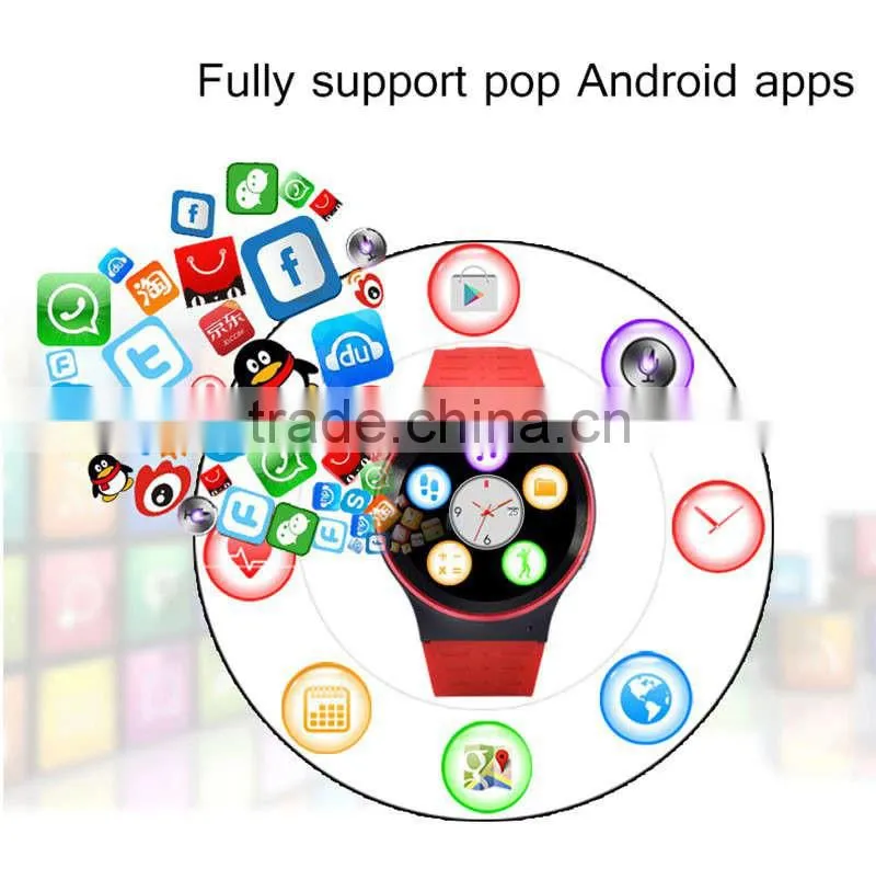2016 New GSM 3G Quad Core Android 5.1 Smart Watch With 5.0 MP Camera GPS WiFi Bluetooth V4.0 Pedometer Heart Rate BB79