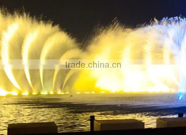 Water screen for projector laser outdoor water projector screen