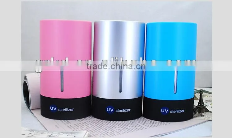 Portable automatic uv sterilizer mobile phone disinfector for iPhone MP3 headsets