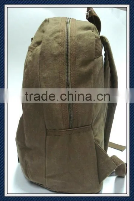 Washed Canvas backpack bag