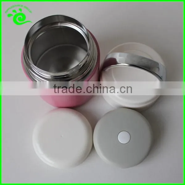 Stainless Steel Food Storage Container With Screw Lid