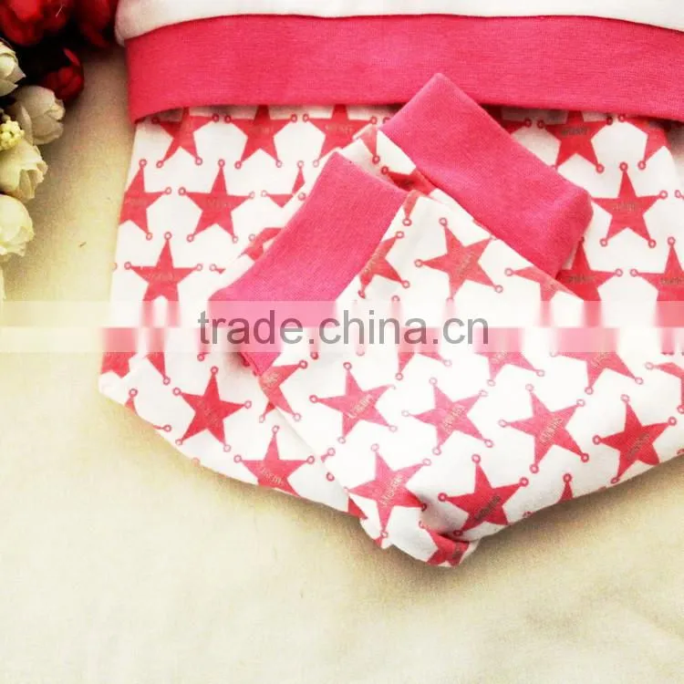 Hotseller Star 2pcs Kid Clothes Clothing Sets Wholesale
