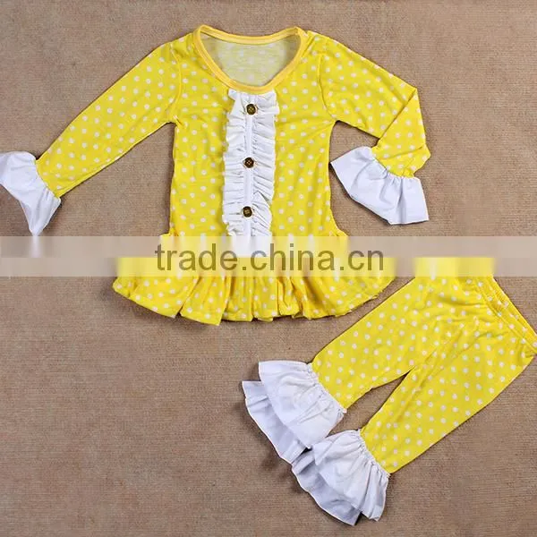 Wholesale lovely girls clothes boutique clothing high quality kids clothes