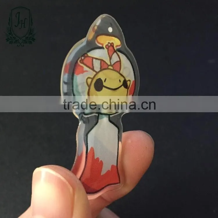 T-Shirt keychain Clear acrylic making keychain photo frame blank keyring