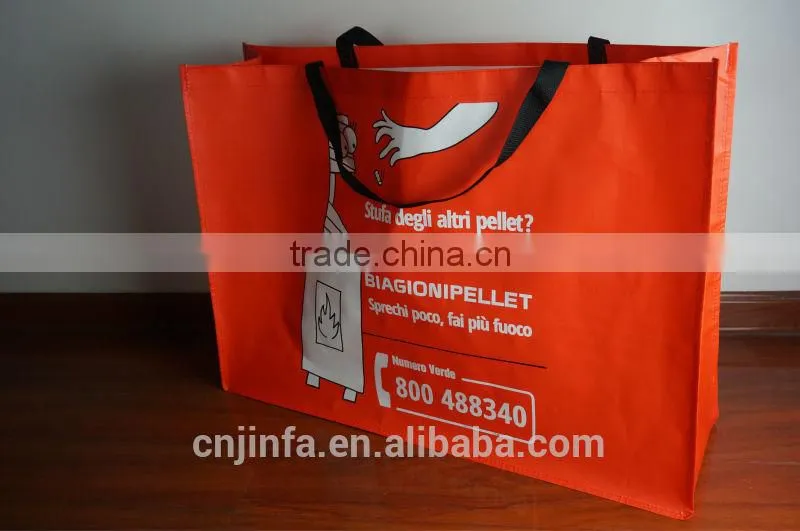 2014 Eco-friendly pp woven bag for shopping