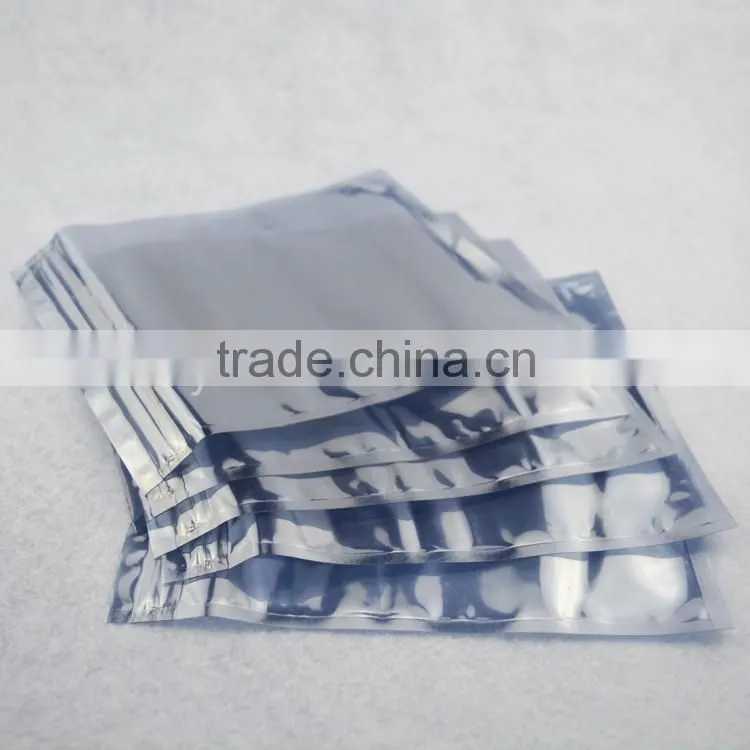 resealable lamination zipper PET PE lamination packing bag , antistatic vacuum bag