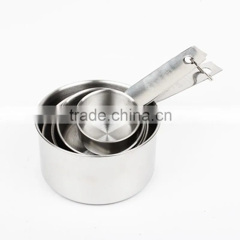 Premium Quality Measuring Cups and Spoon Stainless Steel 11 Piece Stackable Set by KitchenMade