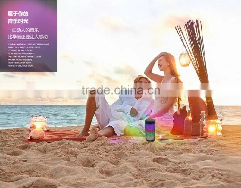 Speakers Bluetooth speaker Dazzle colour speaker Led speaker Charging speaker Portable speaker Led magic lantern effect speaker